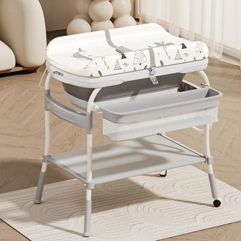 2-In-1 Convertible Baby Bathtub & Changing Table – Space-Saving Design 1