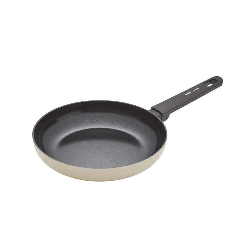 24Cm Recycled Aluminum Fry Pan – Soft Cream 1