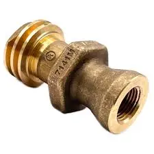 3/8-Inch Fpt To 1-1/4-Inch Male Acme Propane Adapter (Model 533207) 1