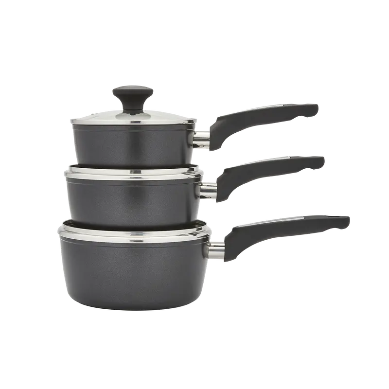 3-Piece Forged Aluminium Cookware Set 1