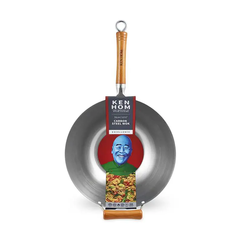 32Cm Carbon Steel Wok By Ken Hom 1