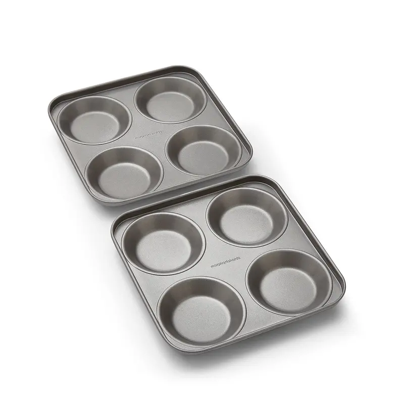 4-Cup Yorkshire Pudding Tin With Non-Stick Surface 1