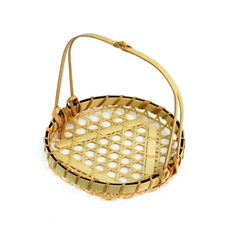 6" Bamboo Tempura Frying Basket For Home Or Commercial Use 1