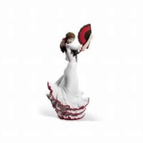 60Th Anniversary Flamenco Woman Figurine – Passion & Soul Collection In Red 1