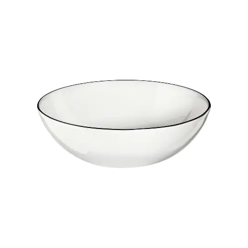 A Table Ligne Noire Small Round Bowl – 9 Cm Diameter 1