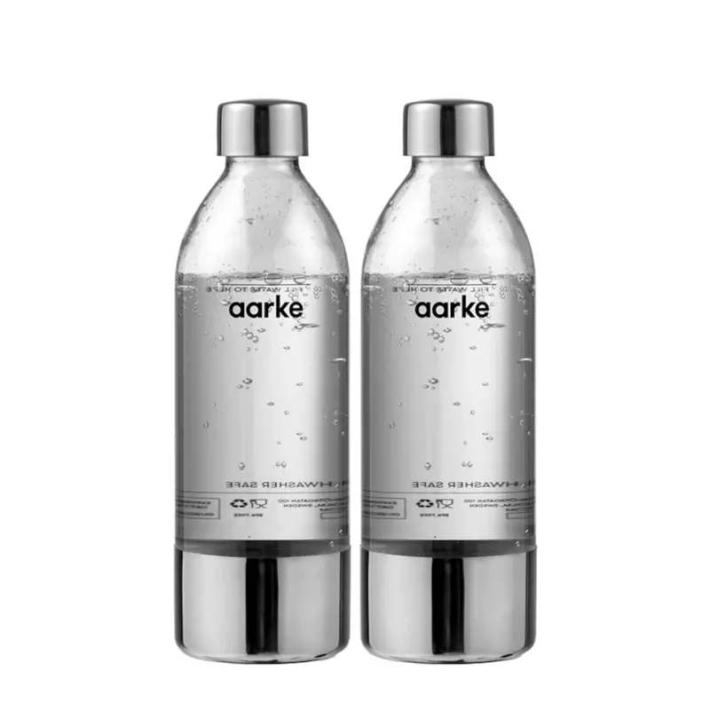 Aarke 800 Ml Pet Reusable Water Bottle – Pack Of Two 1