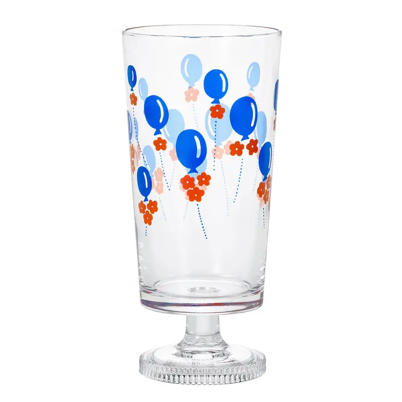 Aderia Retro Parfait Glass – Short-Stem Balloon Shape, 10.3 Fl Oz 1