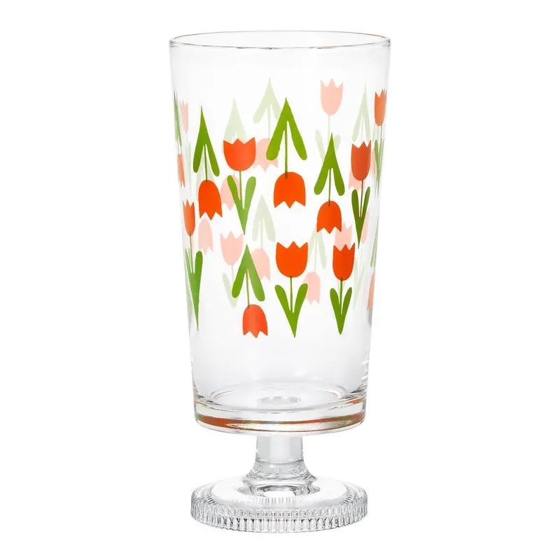 Aderia Retro Parfait Glass – Short-Stem Corec Style, 10.3 Fl Oz 1