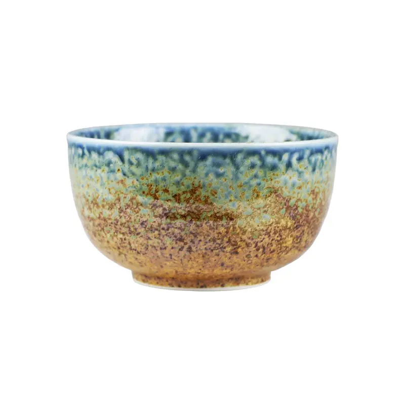 Ainagashi Blue Earthy Chawan Rice Bowl – 19 Oz, 5" Diameter 1