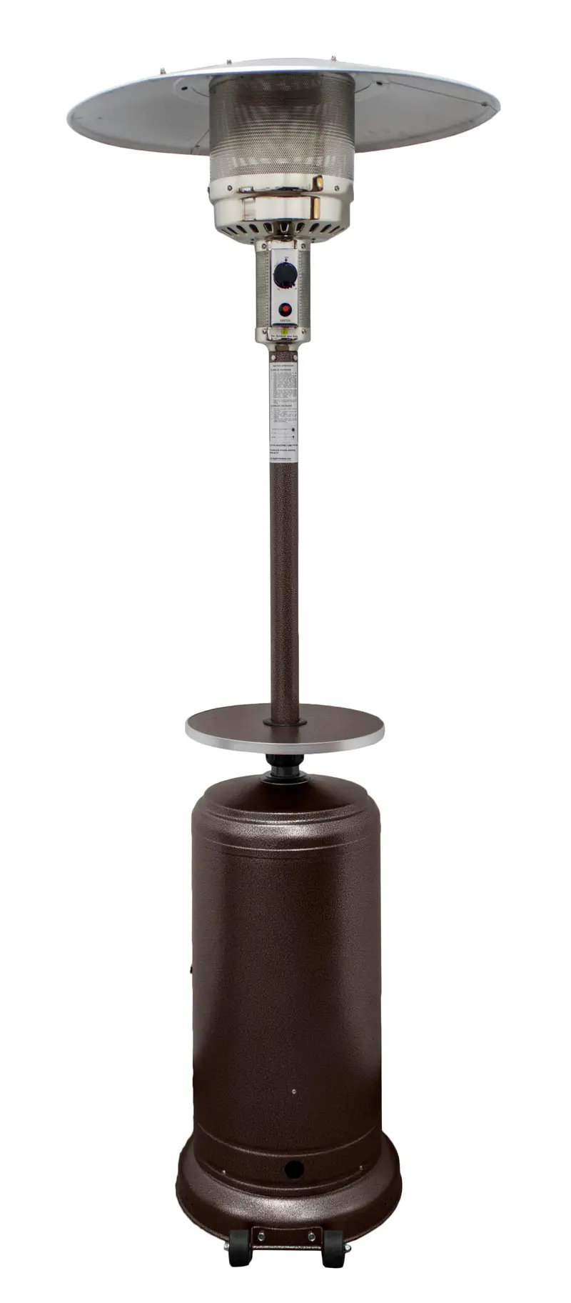 All-In-One Patio Heater With Built-In Table Surface 1