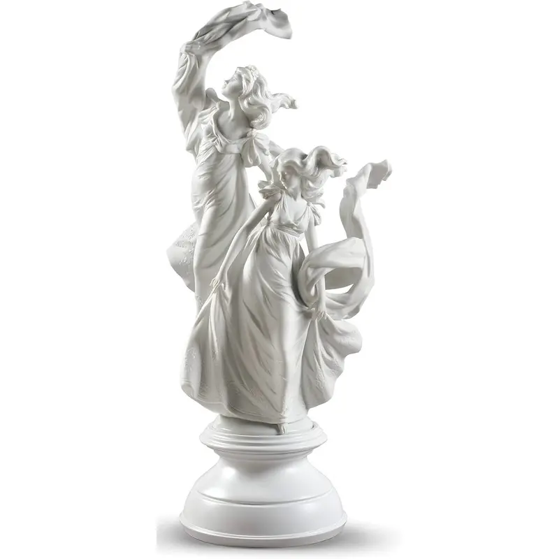 Allegory Of Liberty Figurine – White Symbolic Female Sculpture 1
