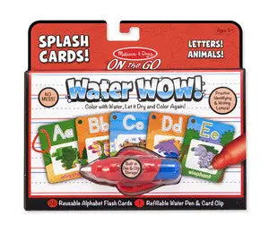 Alphabet Water Wow! Travel Cards – Portable Learning Activity 1