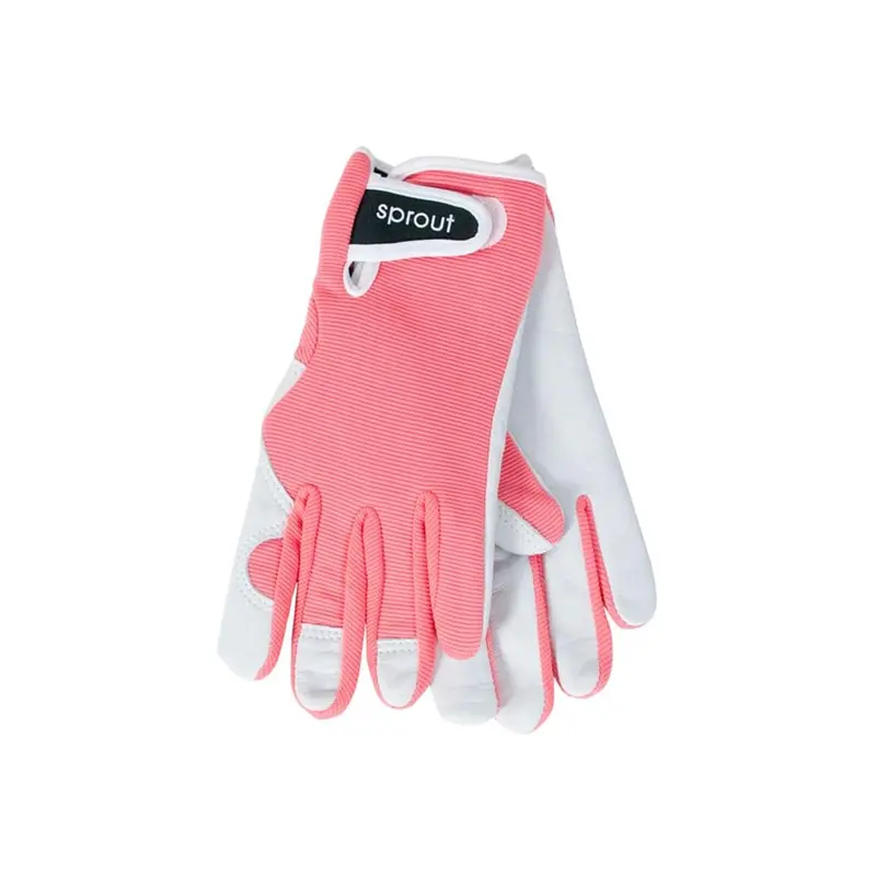 Annabel Trends Sprout Coral Goatskin Gloves 1