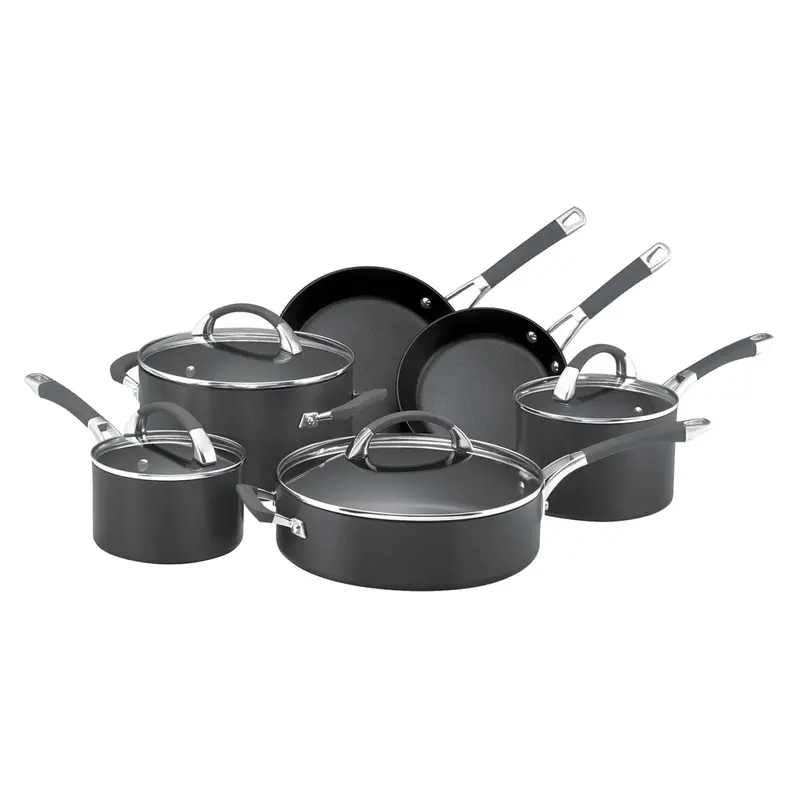 Anolon Endurance+ 6-Piece Nonstick Cookware Set For Induction Stoves 1