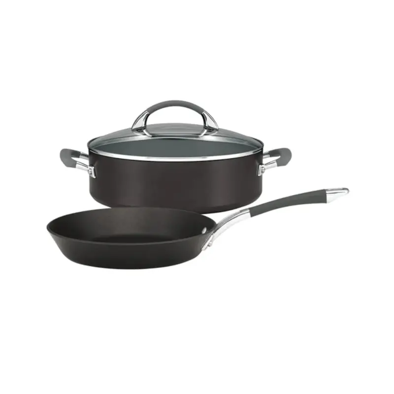Anolon Endurance+ Skillet And Sautéuse Combo Set 1