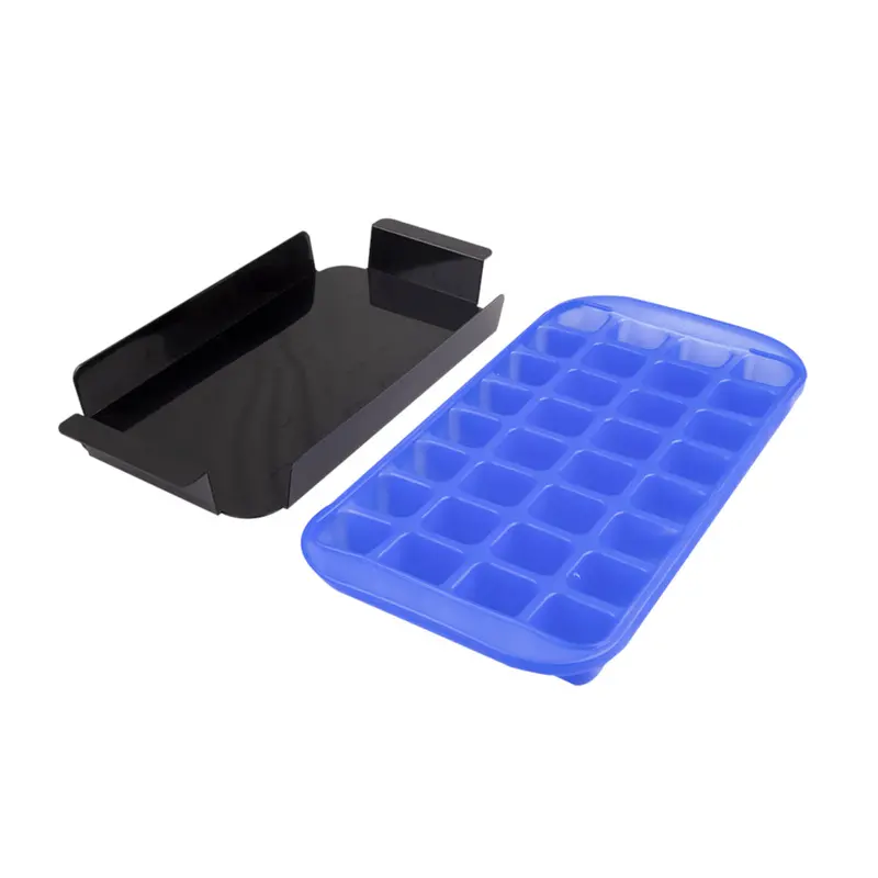 Appetito Flexible Ice Cube Tray – Blue Rubber Mold 1