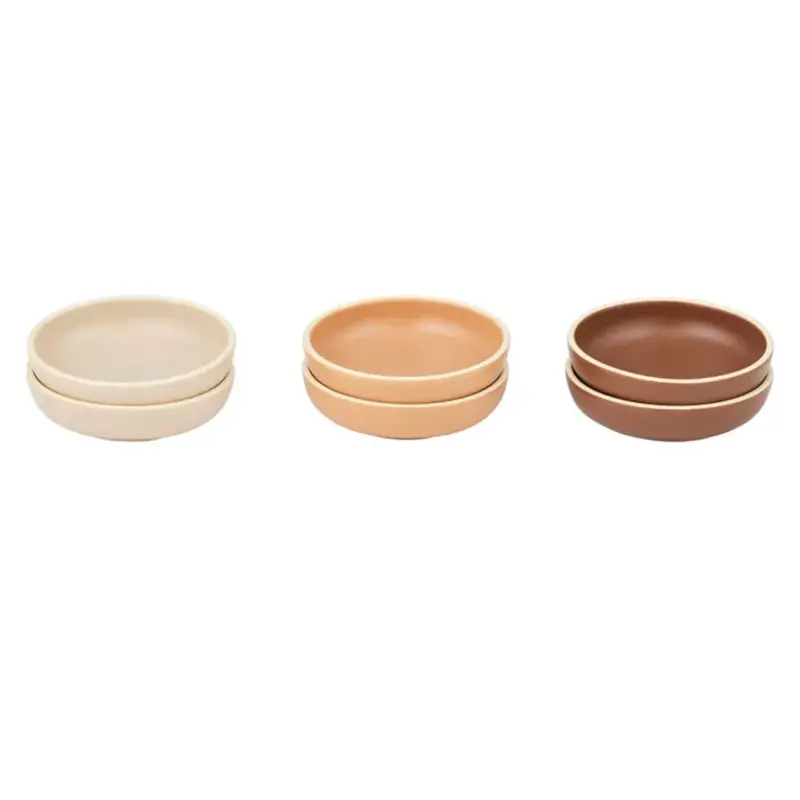 Assemble Paxton Set Of 6 Mini Ceramic Condiment Dishes – 9 Cm Diameter 1