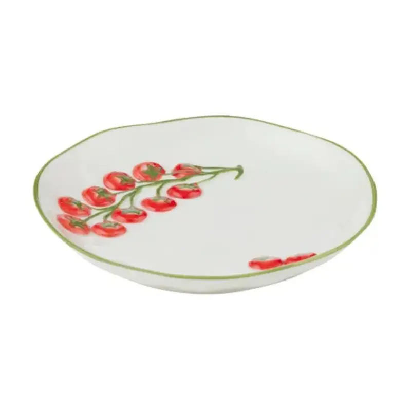Assemble Pomodoro White Ceramic Side Plate – 14 Cm 1