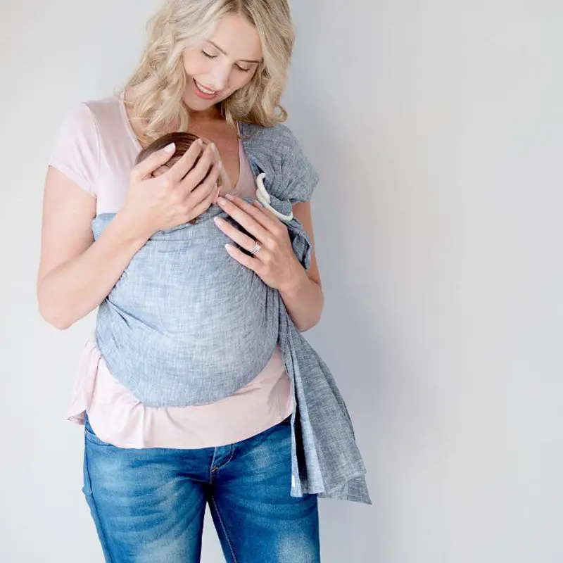 Babysense Ring-Sling Baby Carrier – Ergonomic Wearable Wrap 1