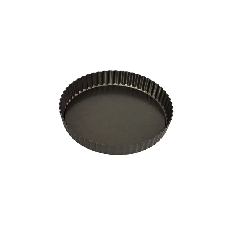 Bakemaster 20Cm Round Loose-Bottom Quiche Pan 1
