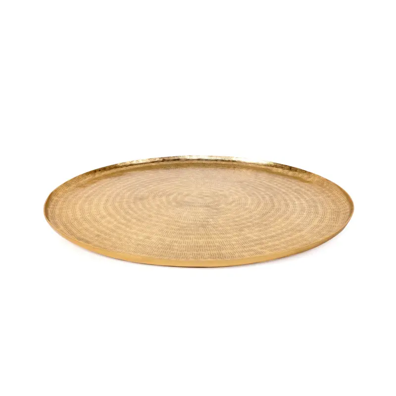 Bali Gold-Finished Tray – Large Format 1
