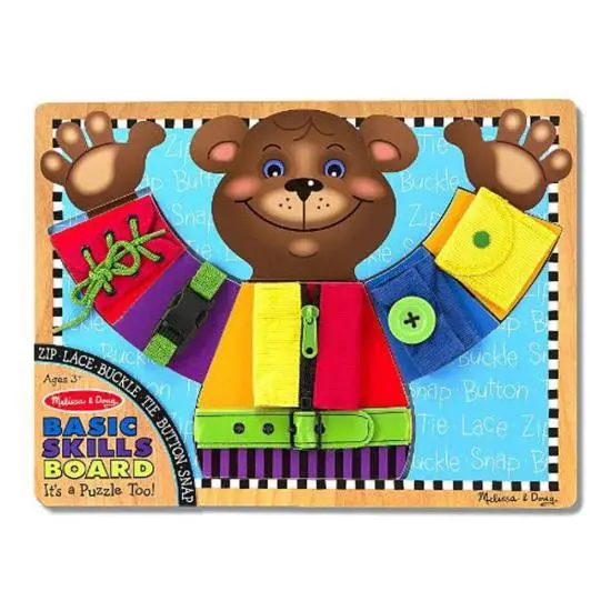 Basic Life Skills Learning Board – Ages 3+ 1