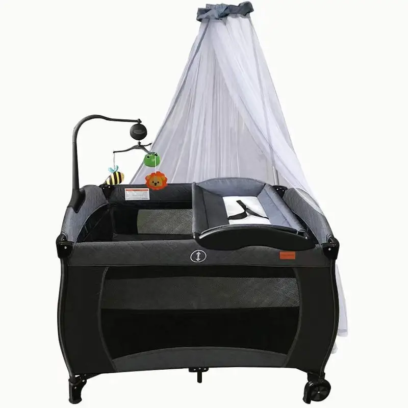 Belecoo Trend Portable Camp Cot – Charcoal Grey 1