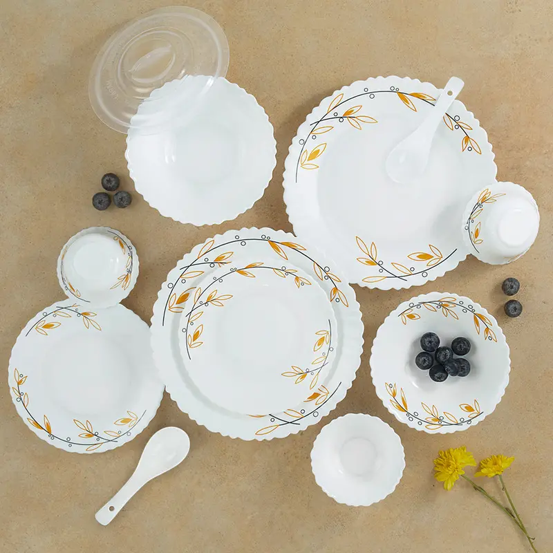 Bella Modern Dinner Set – 35-Piece Larah Tableware 1