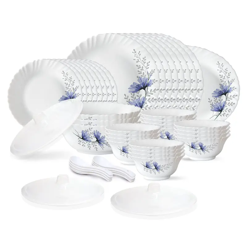 Bellflower Elegant Dinner Set – 44-Piece Larah Collection 1