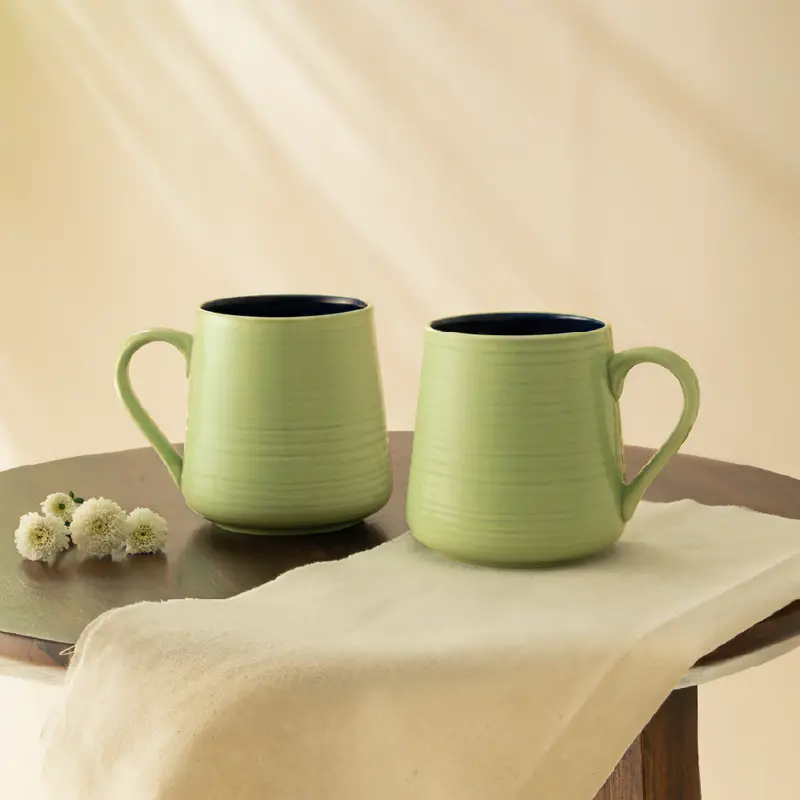Bello Porcelia Ceramic Mug – Mint Shade 1