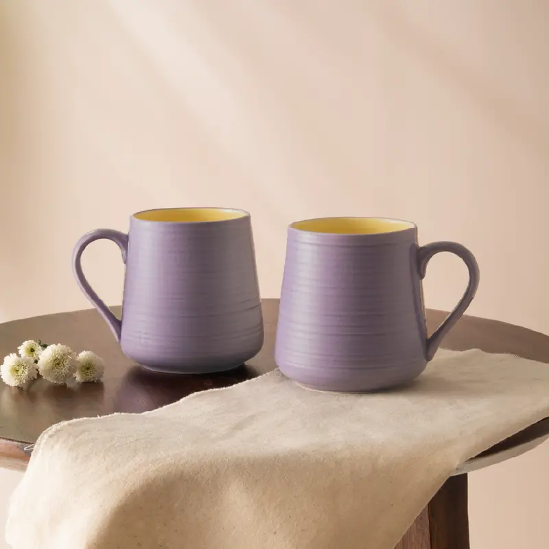 Bello Porcelia Lavender Ceramic Mug 1