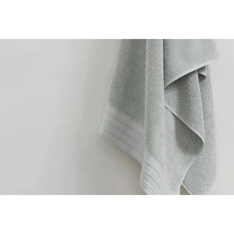 Bemboka Jacquard Hand Towel – Dove Grey, 50 × 80 Cm Luxury Cotton Towel 1