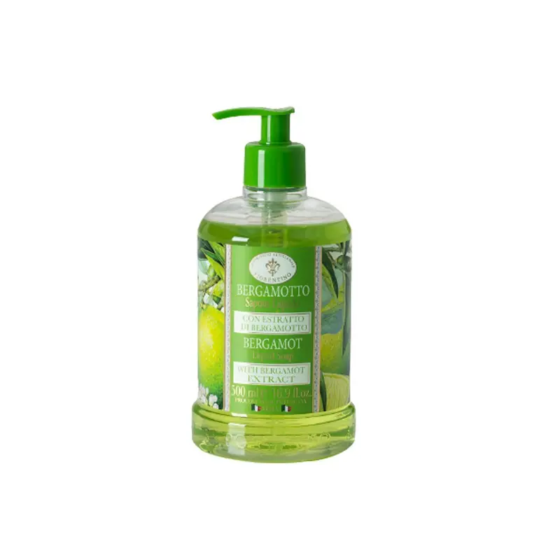 Bergamot Liquid Hand Wash – 500Ml Artisan-Crafted By Saponificio Artigianale Fiorentino 1