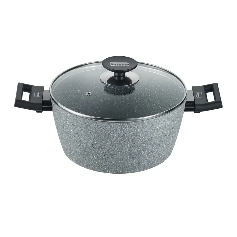 Berndes Alu Special Stone Saucepan – Stone-Derived Nonstick Finish 1