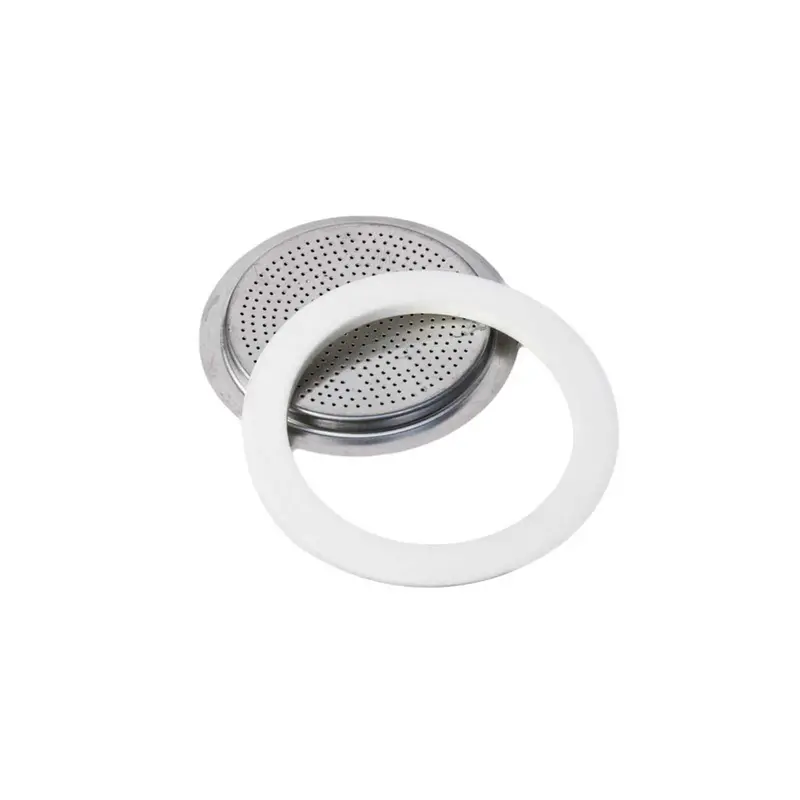 Bialetti 6-Cup Stainless Steel Moka Express With Durable Ring-And-Filter Design 1