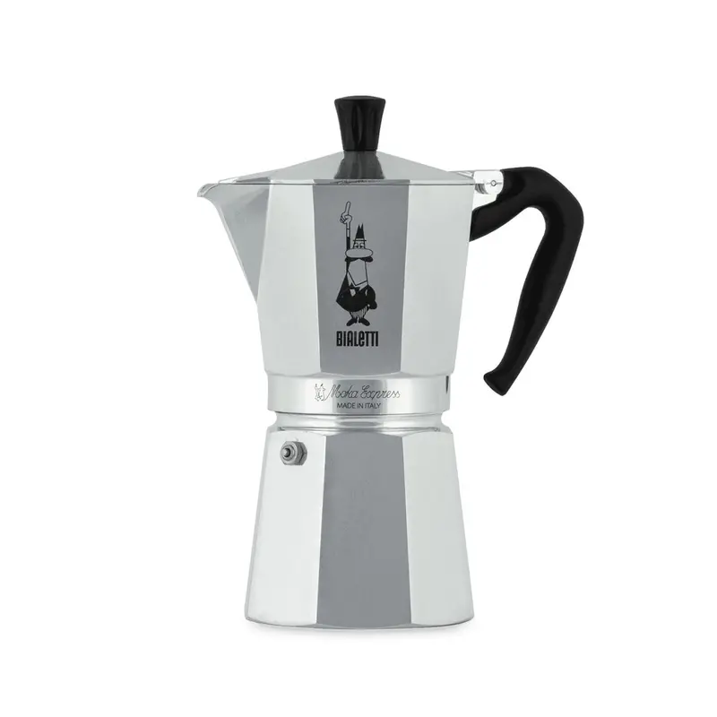 Bialetti Moka Express 9-Cup Aluminum Stovetop Espresso Maker (460Ml) 1