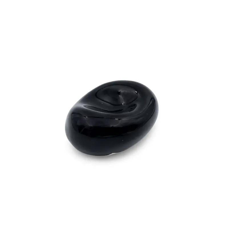 Black Tenmoku Glazed Chopstick Rest – Handcrafted Hashioki 1