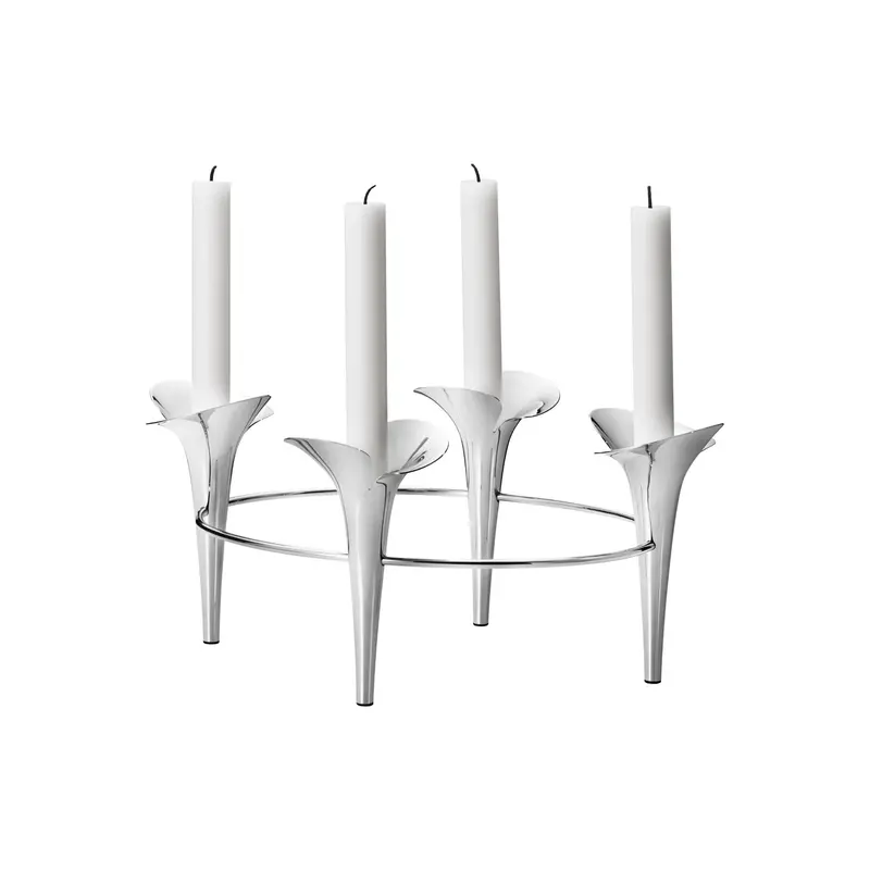 Bloom Taper Candle Holder For Table Centerpieces 1