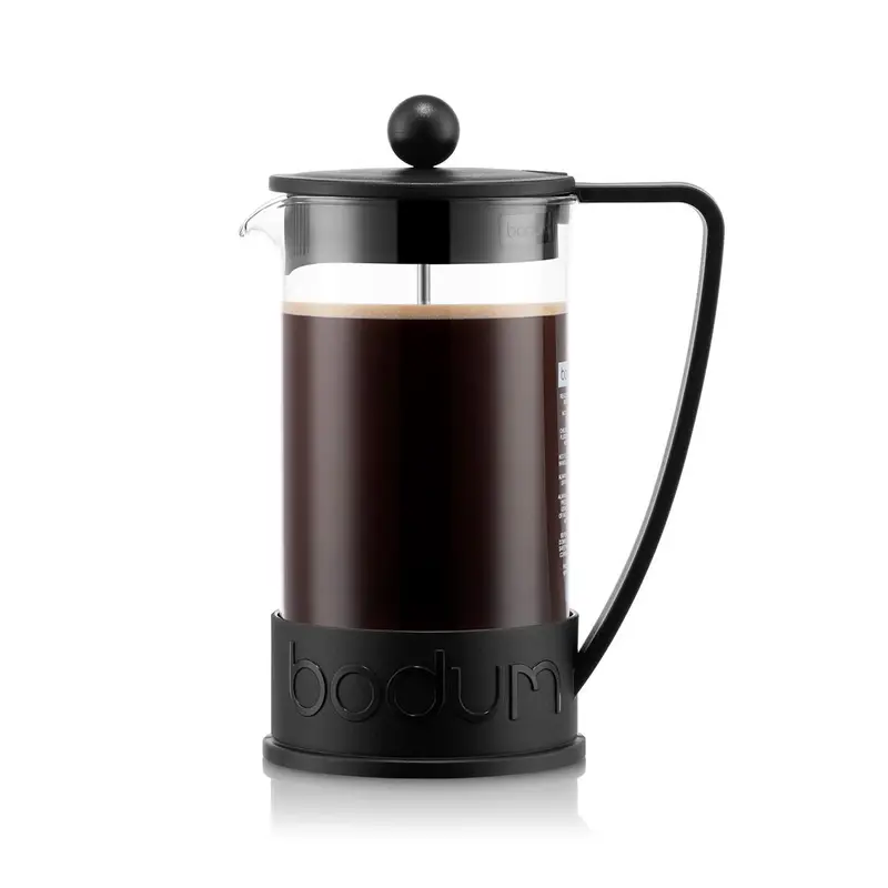 Bodum Brazil 8-Cup French Press Coffee Maker – Sleek Black Design 1