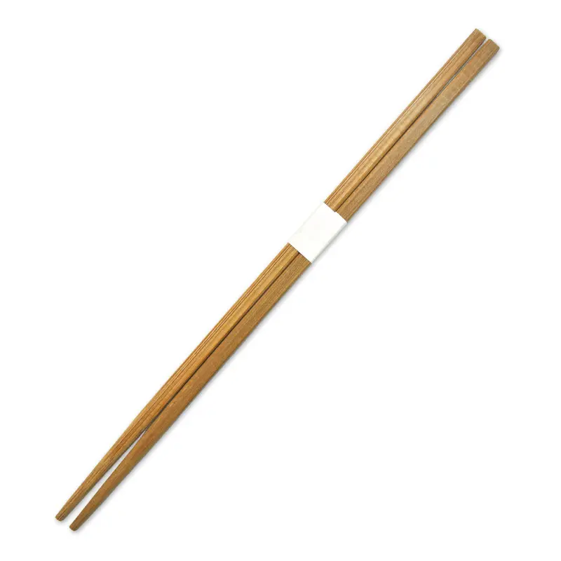 Carbonized Bamboo Disposable Chopsticks – 9.5", 3000 Pairs Per Case 1