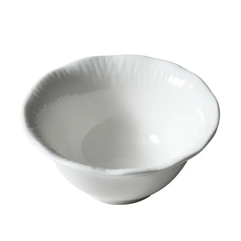 Casero Bloom Small Ceramic Bowl – White (12 Cm) 1