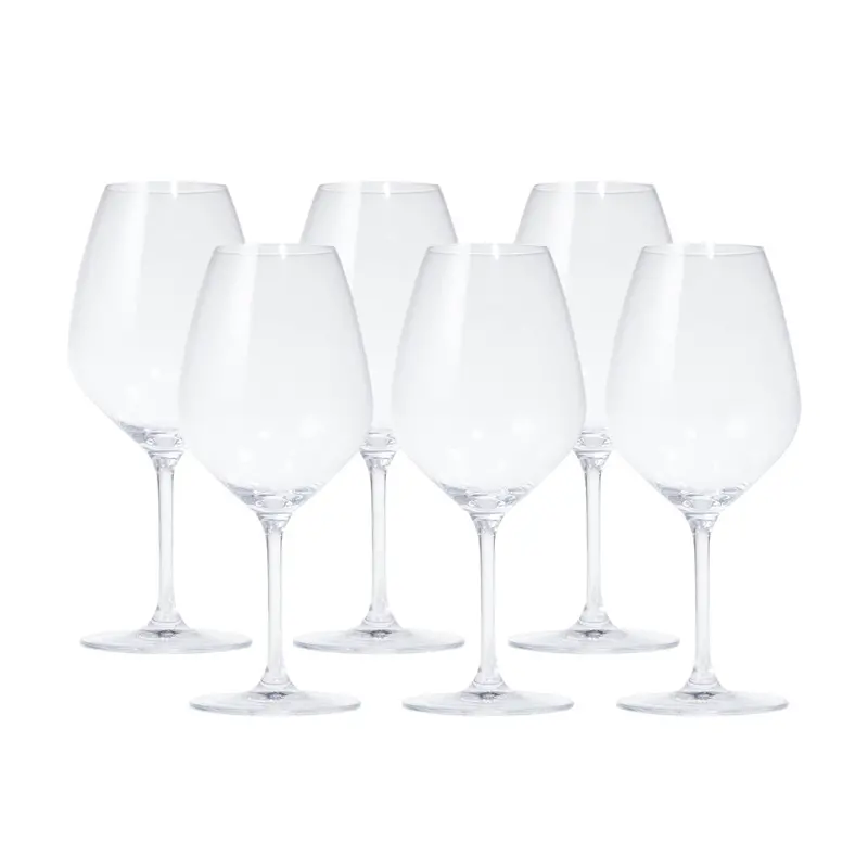 Casero Sensa Red Wine Glasses – 570Ml Set Of 6 Full-Bodied Varietal Style 1