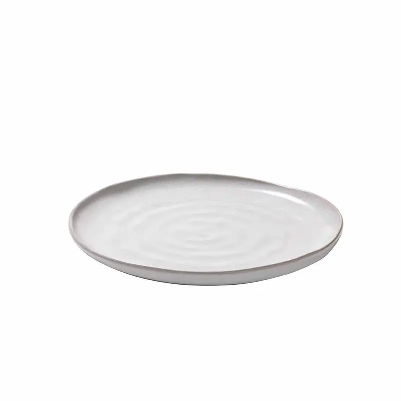 Casero Swirl Side Plate – Linen Texture, 22 Cm 1