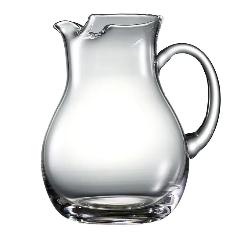 Casero Verre Round Glass Pitcher – 2.8 Litre Serving Jug 1