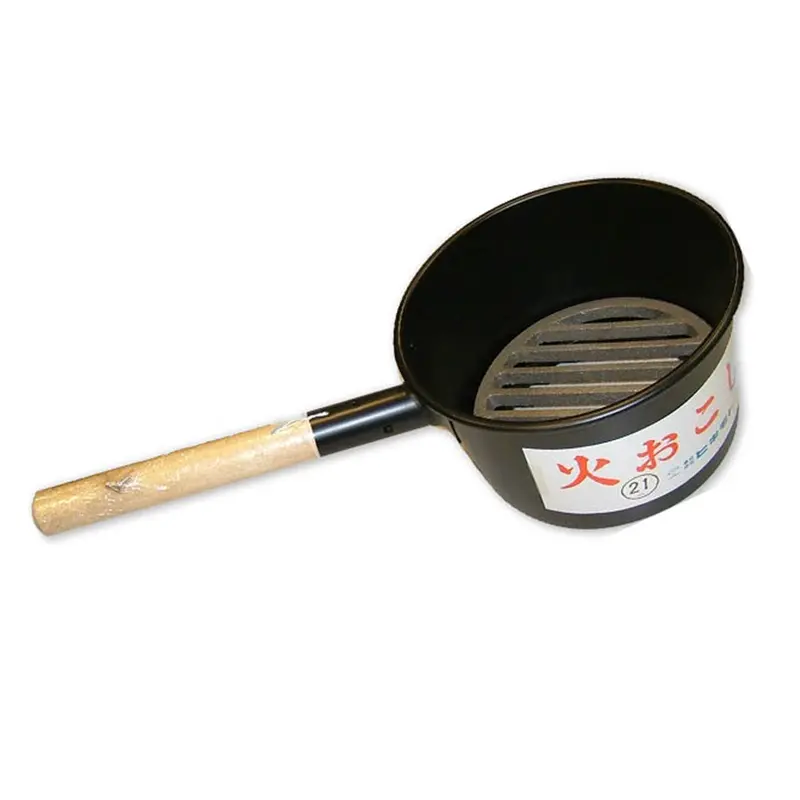 Cast Iron Fire Starter Pot (Hiokoshi) – 8.8" Diameter Charcoal Ignition Tool 1