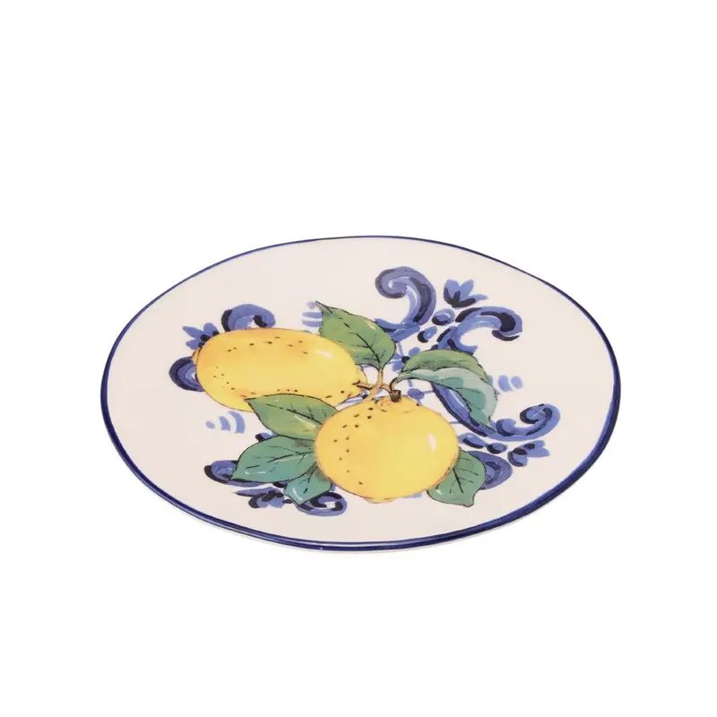 Ceramiche Cuore Sicilian Lemon Dinner Plate (23 Cm) 1