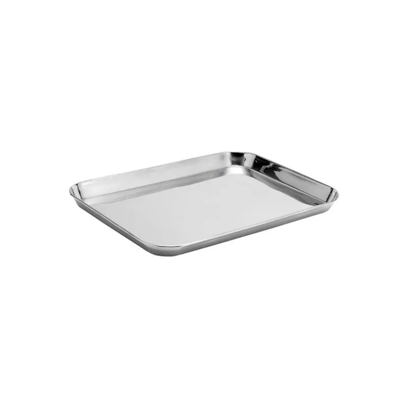 Chef Inox Commercial-Grade Stainless Steel Baking Tray – 35 × 26Cm 1