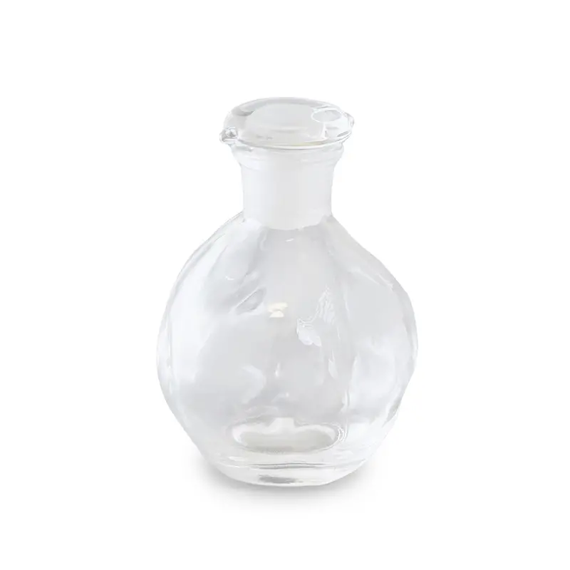 Clear Glass Soy Sauce Dispenser – Organic-Inspired Design, 4.4 Fl Oz Capacity 1
