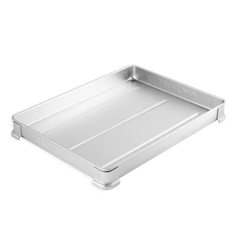 Clearance: Stackable Aluminum Gyoza Storage Container 1