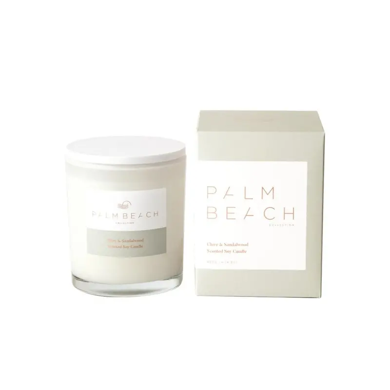 Clove & Sandalwood Aromatherapy Candle – Palm Beach Collection, 420G 1
